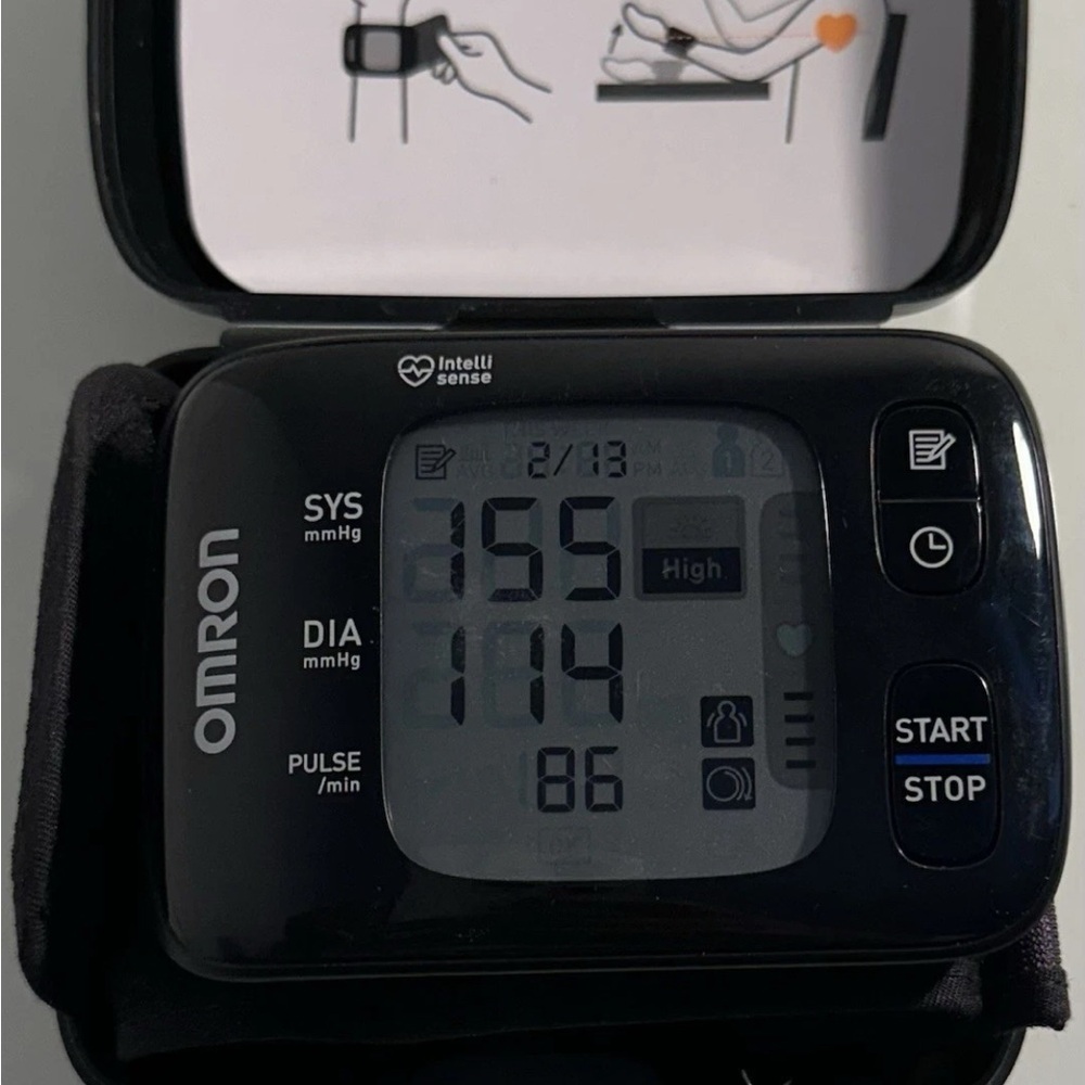 Omron 7 Series BP6350 Wrist Blood Pressure Monitor
